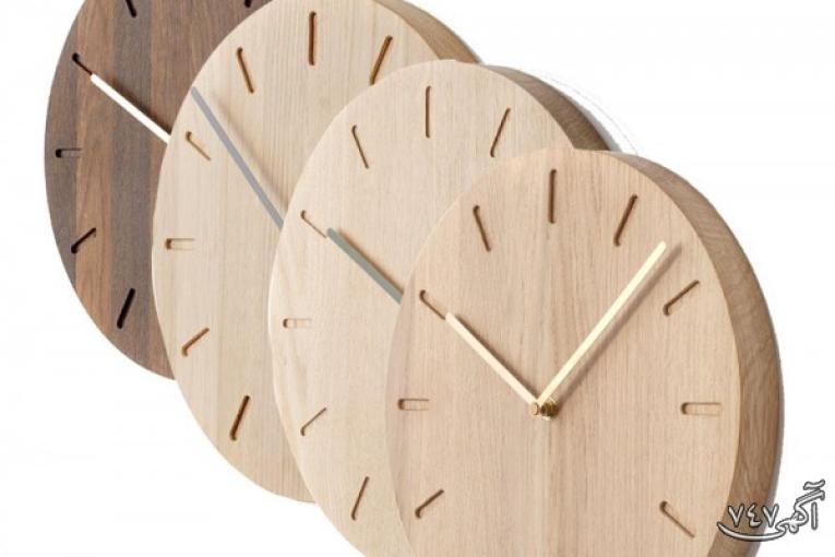 فروش عمده ساعت چوبی مدل 170
