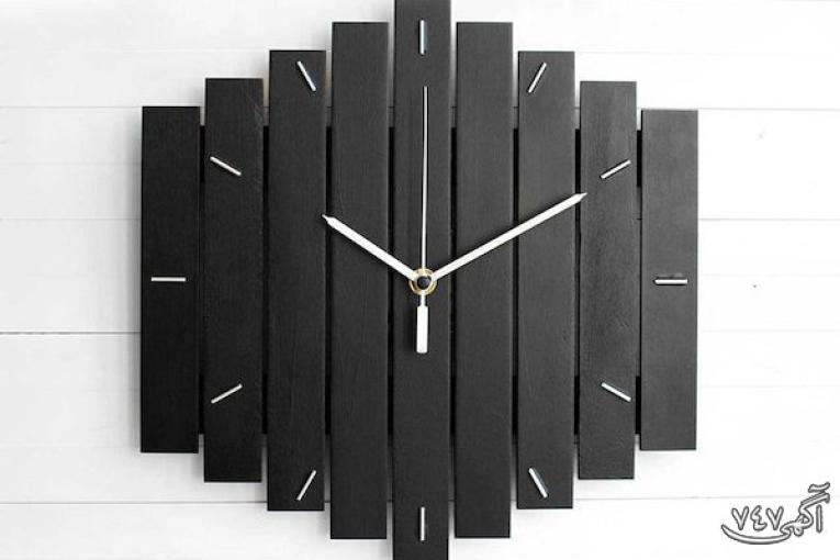 فروش ساعت های دیواری چوبی مدل 118