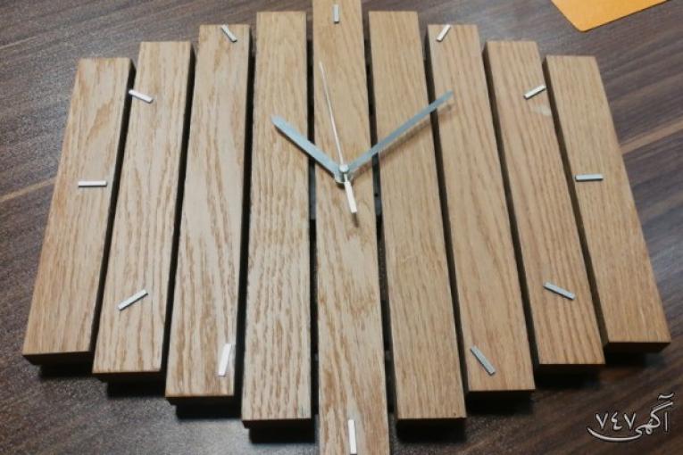 فروش ساعت های دیواری چوبی مدل 118