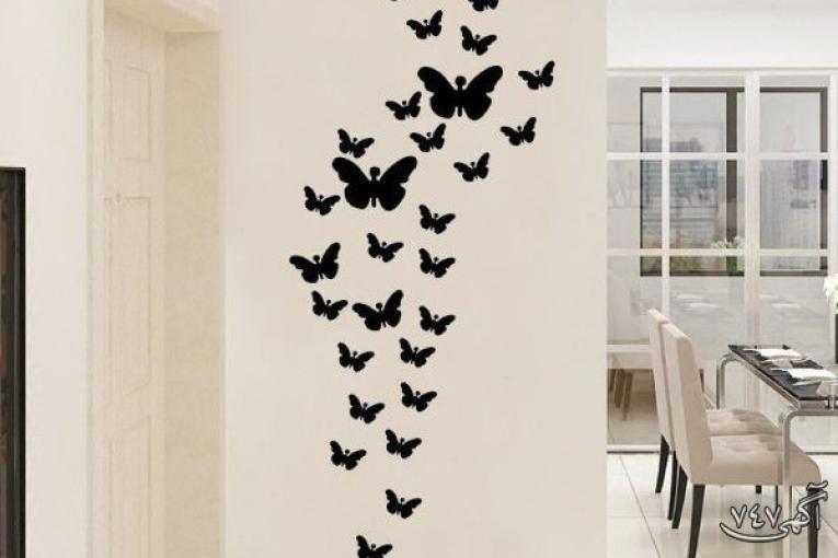 استیکر دیواری آتریکس مدل پروانه