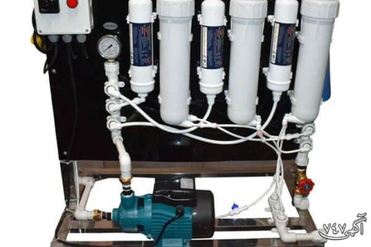 انواع دستگاه تصفیه آب نیمه صنعتی