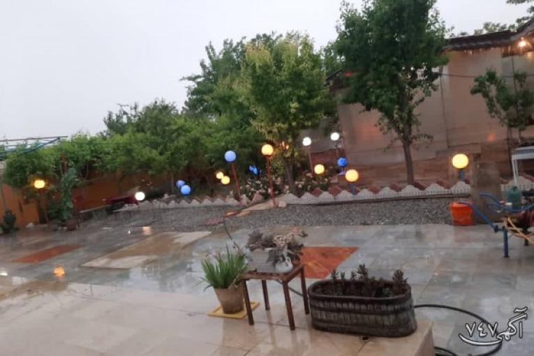 باغ رستوران خانوداگی 1127 متری در رباط کریم