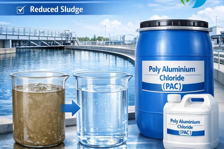 فروش پلی آلومینیوم کلراید، کلروفریک و مواد شیمیایی در تصفیه آب