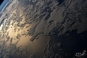 نمایش زمین از ایستگاه فضایی بین‌المللی